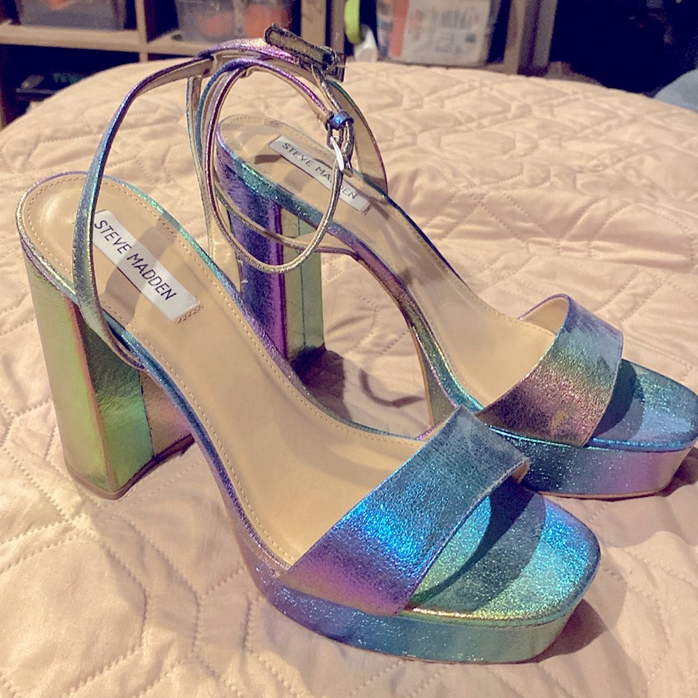 Steve Madden mermaid platforms